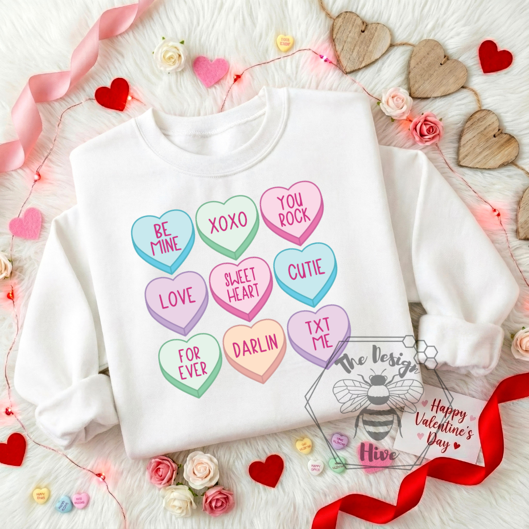 Conversation Hearts Tee