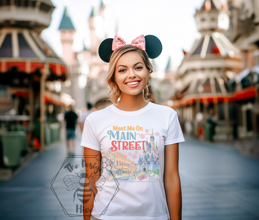 Meet Me on Main Street Tee