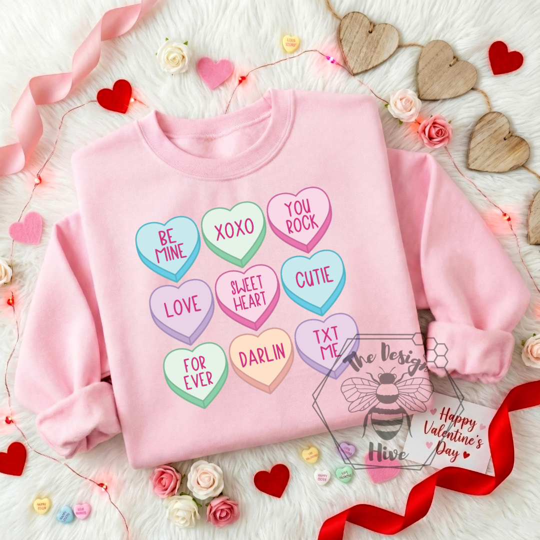 Conversation Hearts Tee