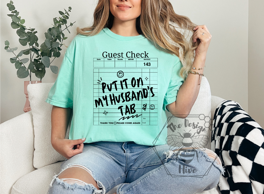 Put It on My Husband’s Tab