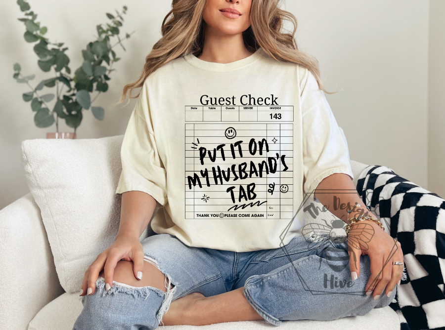 Put It on My Husband’s Tab
