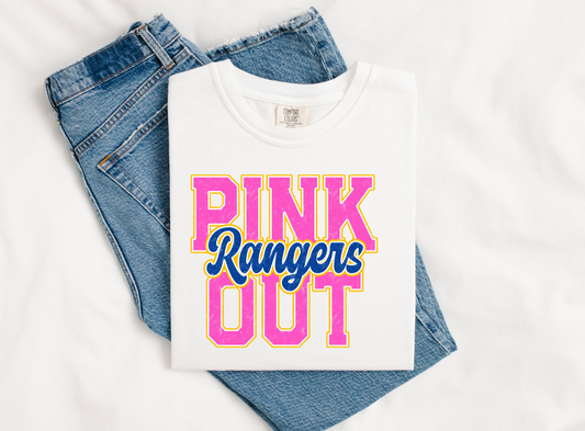 Rangers Pink Out - EXCLUSIVE