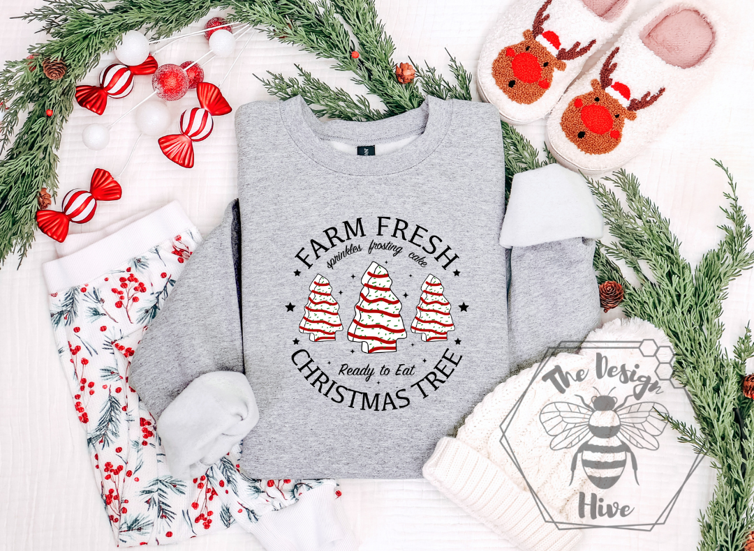 Farm Fresh Christmas Tree Cake
