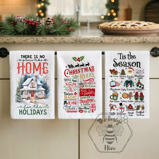 Christmas Cheer Towel Trio