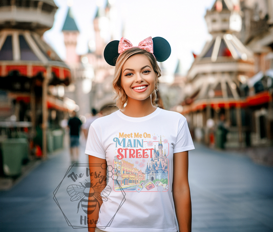 Meet Me on Main Street Tee