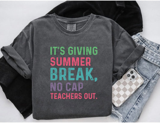 Summer Break, No Cap, We Out!
