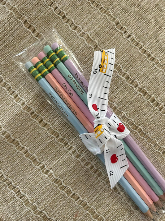 Custom Engraved Pencil Set