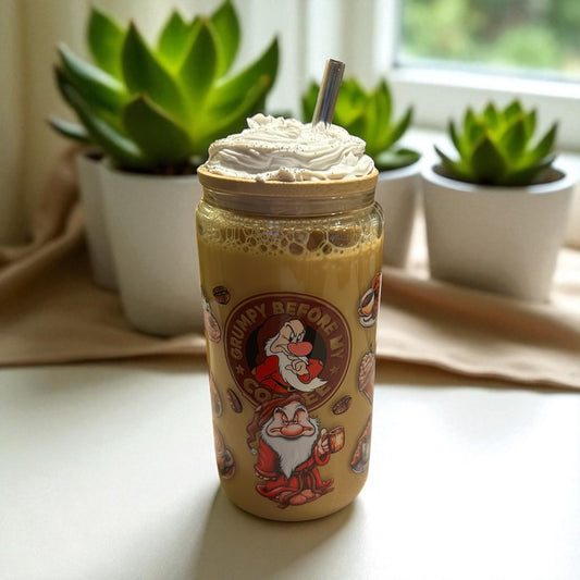 Brew Before Mood – Snow Globe Tumbler